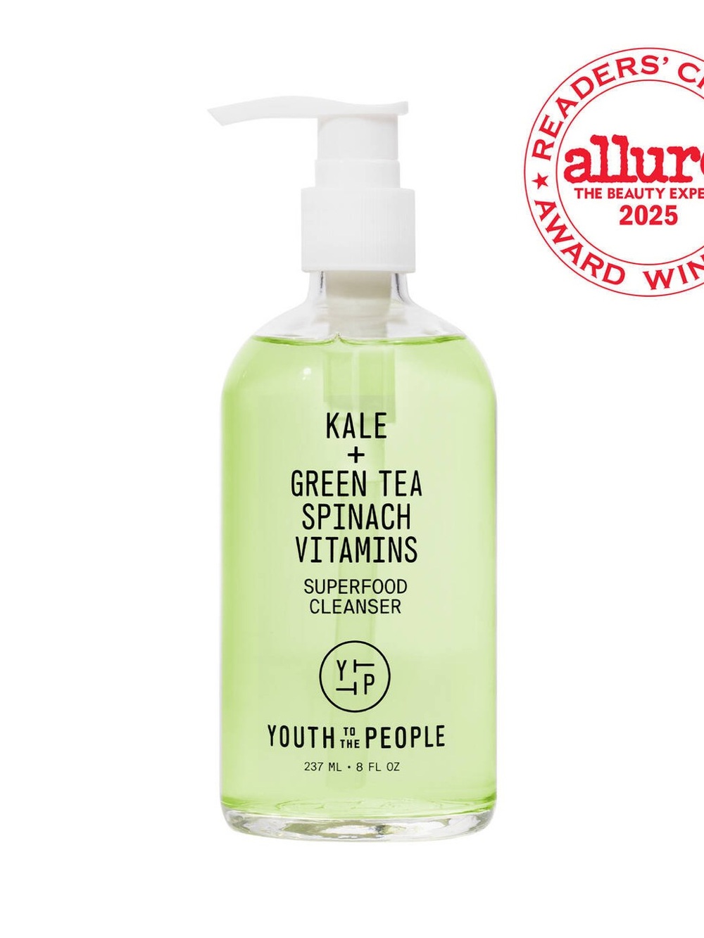 NWT Youth to the People Kale + Green Tea Superfood Cleanser - Light Yellow